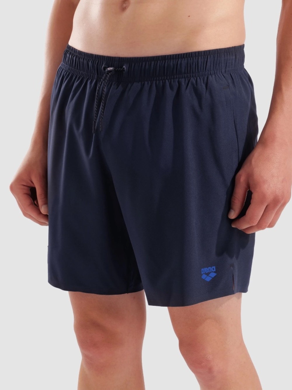 Arena Men's Swim Trunks Navy Blue Quick Dry Beach Trunks Size Small